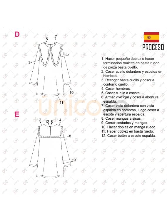 VESTIDO CORTO MUJER 2105