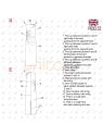 MOLDE VESTIDO DRAPEADO MUJER 2323