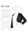 MOLDE CHAQUETA HUASA RT 1316