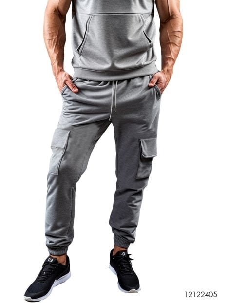 MOLDE PANTALON JOGGING CARGO HOMBRE 2405