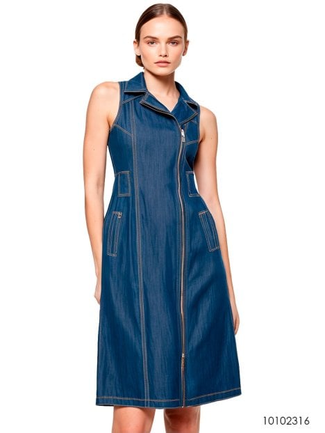 MOLDE VESTIDO MIDI MUJER 2316