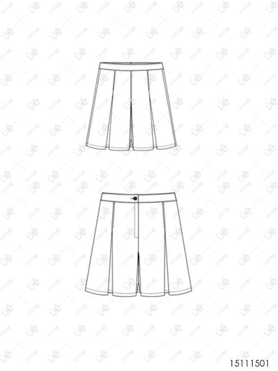 FALDA SHORT ESCOLAR 1501