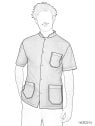 MOLDE TRABAJO CHAQUETA MEDICO 2515 MOLDE TRABAJO CHAQUETA MEDICO 2515