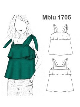 MOLDE: CHAQUETA AVIADOR MUJER 1105