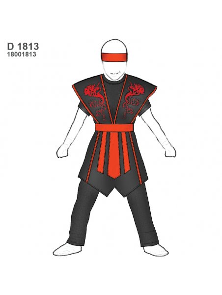 Cómo hacer un disfraz de ninja - 6 pasos
